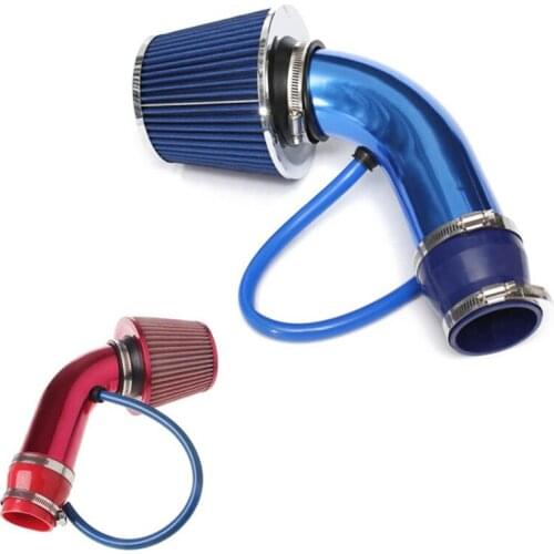 3 inch Universal Car Cold Air Intake Filter Alumimum Induction Kit Pipe Hose System