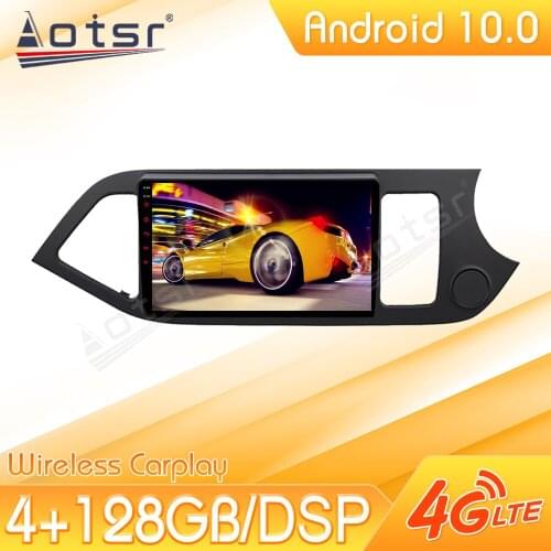 Android Car Multimedia Stereo Player For Kia PICANTO MORNING 2012-2015 Tape Radio Recorder Auto GPS Navi Head Unit No 2Din 2 Din