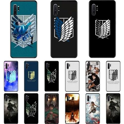 Attack on Titan Phone Case For Samsung A31 A70 A20E S10 E S20 Plus Note 9 20