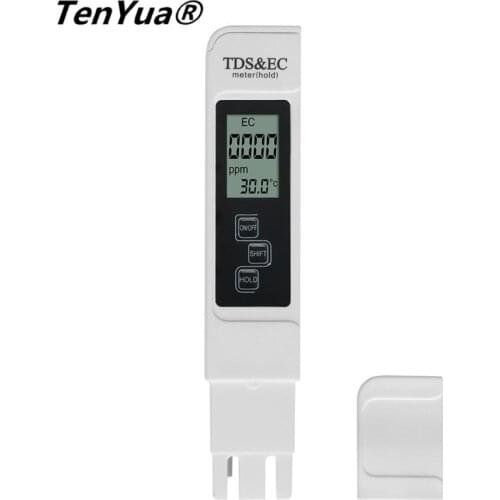 3 In 1 Digital Multifunctional LCD Monitor TDS EC Meter Water Test Tools for school Aquarium Pool Hydroponics Measuring Tool