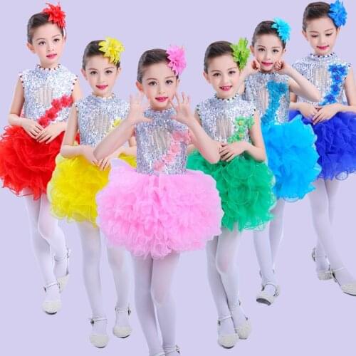 Children Girl Ballet Swan Dress Girls Ballet Dress For Girl Kids Ballet Dancing Costume For Girls Performance Jazz Dance