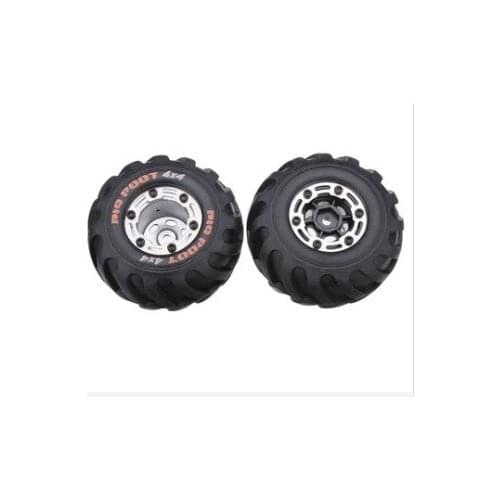 HBX part 2098B Wheels Complete w/ Wheel Frames Installed for 1/24 4WD Mini Car Spare Parts