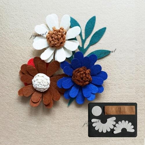Multi petal shapes scrapbooking Flower cutting die SMR-FL0090
