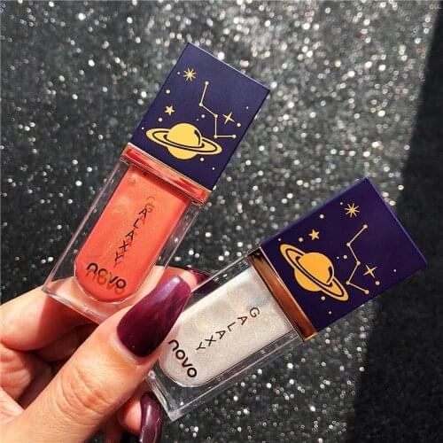 Novo Light Liquid Facial Part Eye Brightener Pearly Lustre Shimmering Powder Biying Shadow Stereo Fairy Trimming Liquid Students