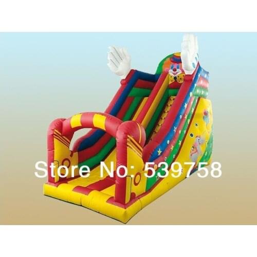 Guangdong manufacturers selling inflatable slides, inflatable castles, inflatable bouncer,Waving the slide