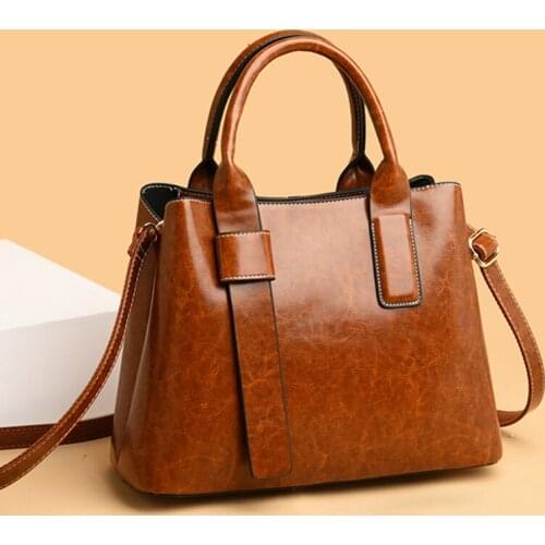 High Quality Leather Woman Handbag Womens bag Luxury Brand Women Shoulder bag Designer Large Capacity Large Messenger Tote Bag