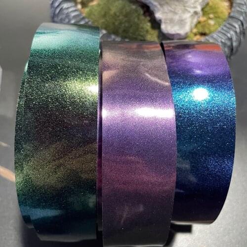 Bike Handlebar Tape Road Bicycle Chameleo Color Vibration Damping Anti-Vibration EVA PU Handle Bar Tape Cycling Wrap End Plug