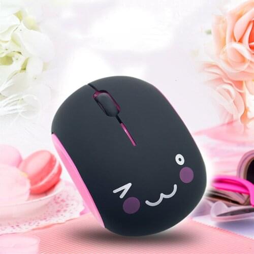 Rechargeable Wireless Silent Mouse Ergonomic Optical USB Computer Mause Pink Lovely Cute Noiseless PC Office Mice For Girl Kids