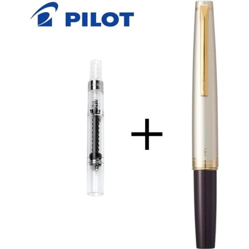 Japan Pilot Elite 95s pen replica engraving limited edition 14K gold tip pocket pen with ink collector Metal pen cover