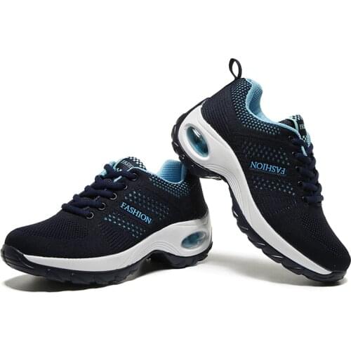 Womens Shoes Running Shoes Breathable Lightweight Comfortable Lace-up Antiskid Sports Light Ladies Sneakers Zapatos De Mujer