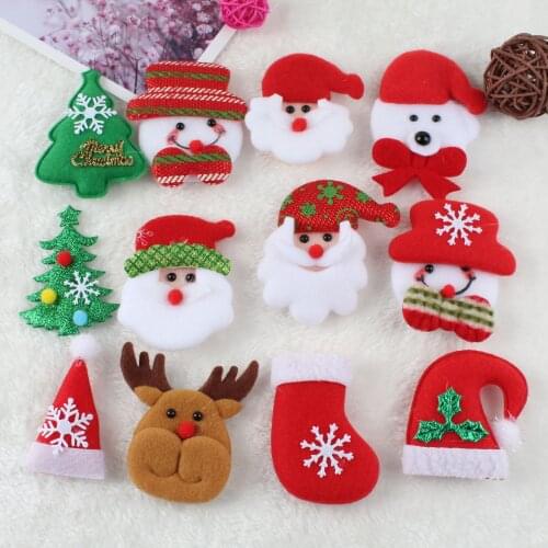 2pcs/lot Christmas Tree Decorations For Home Santa Claus Snowman Christmas Ornaments Supplies Xmas Christmas Gifts