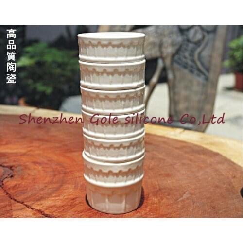 2016 new hot 25set = 150pieces Leaning Tower of Pisa Cups Stackable Coffee Cups