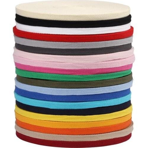 45meters/roll 10mm chevron cotton ribbon 2Rolls webbing herring bonebinding tape lace trimming for packing accessory DIY