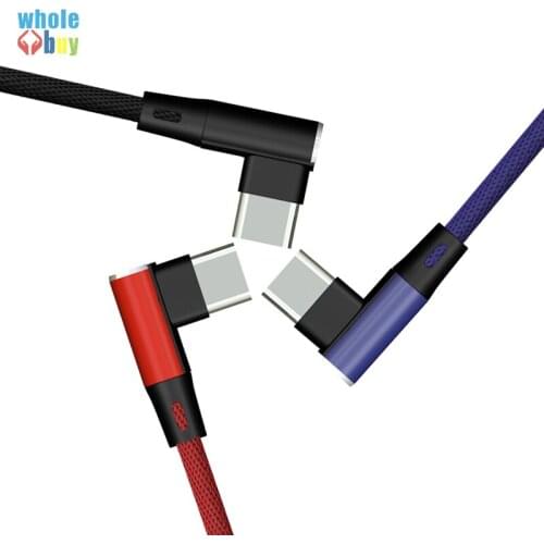 90degree L elbow 8pin light cable for iphone micro usb 5pin for samsung 2A quick charger top grade typeC usb C whole 200pcs/lot