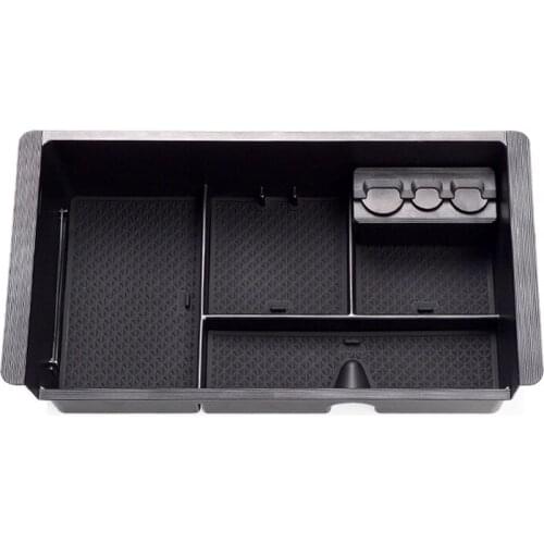 For 2014-2018 GMC Sierra Yukon/Chevy Tahoe Silverado Suburban Center Console Tray Organizer Armrest Storage