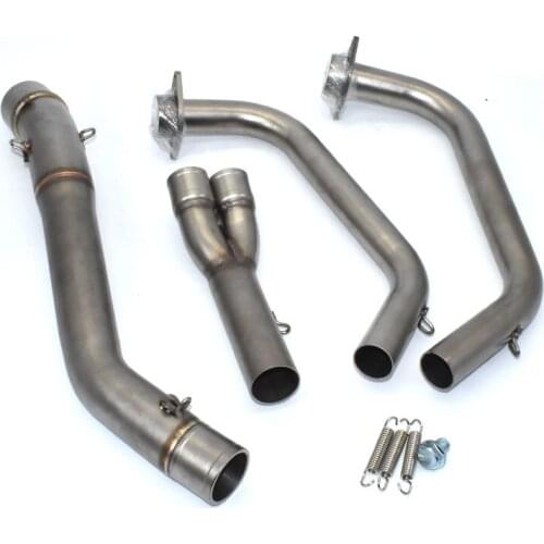 For YAMAHA YZF R25 R3 2015 - 2019 Full Exhaust System pipe middle pipe slip on