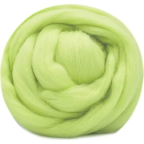10g Felt Wool 19 Microns Superfine Merino Wool Felting Wool Set Wool Merino Roving for Needle and Wet Felting Supplies (30)