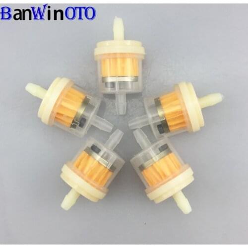 Car Dirt Pocket Bike Oil Filter Petrol Gas Gasoline Liquid Fuel Filter For Universal Scooter Motorcycle Motorbike Motor LQQ001