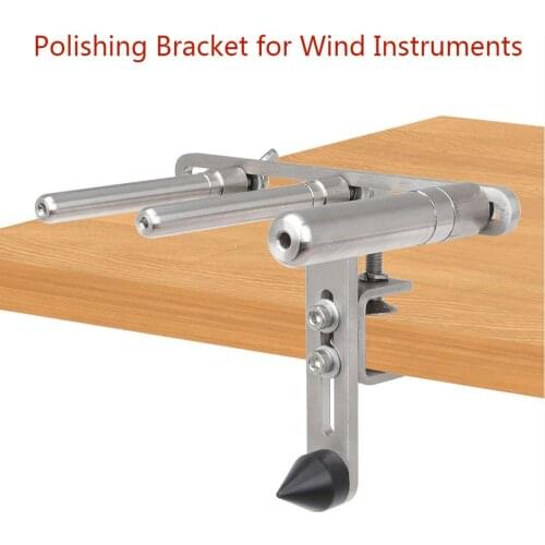 Trumpet Polishing Tuning Bracket Brass Instrument Accessories for Trumpet Trombone Horn Sax Musical Instrument Repair Tool Frame