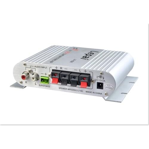 KYYSLB 2019 NEW 20W * 2 LP-838 2.1-channel small amplifier 12V car power amplifier Computer Amplifier Household Amplifier