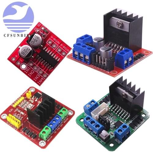 L298N driver board module L298 stepper motor smart car robot breadboard peltier High Power 35V MAX 2A Filter Capacitor Diode