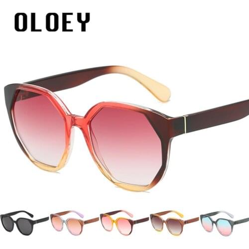 Женские солнцезащитные винтажные очки OLOEY China At AliExpress