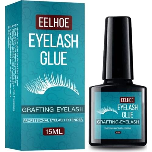 15ml Fast Drying Professional Lash Glue Eyelash Extension Glue Adhesive Eyelash Extension Perm Lasting Gum