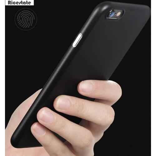 Ricestate 0.3mm Ultra Thin Matte Cover Case For iphone 6 6s 7 8 Plus X XS max XR 11 Pro Max PP Hard plastic Cover case