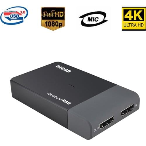 EZCAP 261M USB3.0 Video Capture 1080P USB Game Video Capture Card Live Streaming Broadcast With Microphone