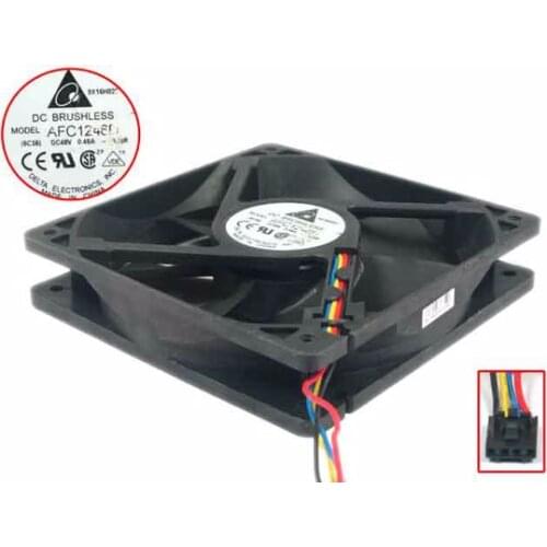 Detla Electronics AFC1248D 6A28R DC 48V 0.48A 120x120x25mm Server Cooling Fan