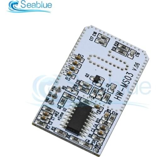 High Performance Motion Sensor Module Radar Motion Sensor HW-MS03 2.4GHz to 5.8GHz Microwave Radar Sensor Module For Arduino