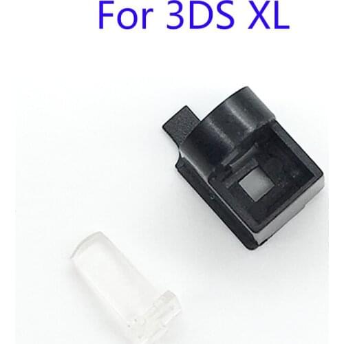10Sets For 3DSLL 3DS LL game console repair Middle Hinge Part Spindle Axis Shaft and lamp post