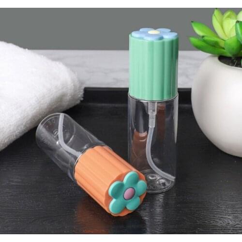 12Pcs 30ml Cylinder Empty Spray Bottles Sweet Floral Fine Mist Liquid Containers U2JD