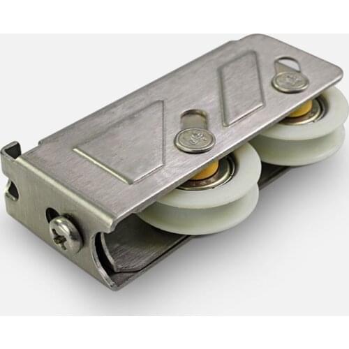 888-Type Sliding Door Plastic Steel Pulley Aluminum Alloy Screen Window Nylon Wheel Muted Roller Hardware