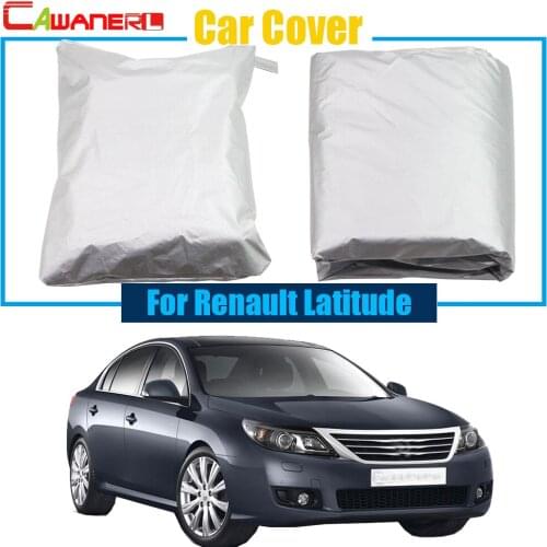 Cawanerl Car Cover Anti UV Sun Snow Rain Sun Resistant Cover For Renault Latitude Free Shipping