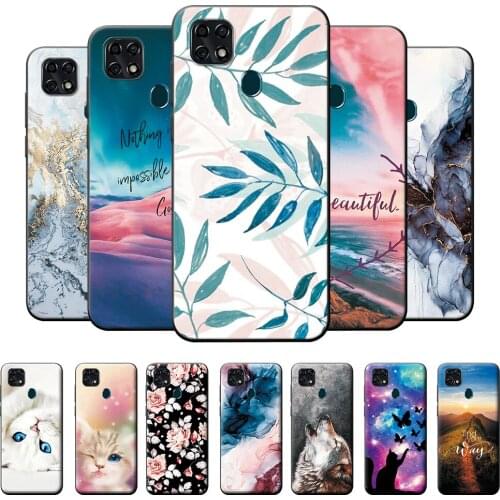 For ZTE Blade 20 Smart 2019 Case Cover on ZTE Blade 20 Smart Case Back Cover Bags Soft Silicone Cute Cat Bumper TPU Cases