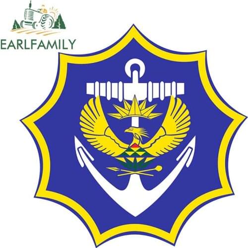 EARLFAMILY 13cm x 12.8cm Car Sticker for South African Air Force Vinyl Window Bumper Decal South African Navy Car Sticker