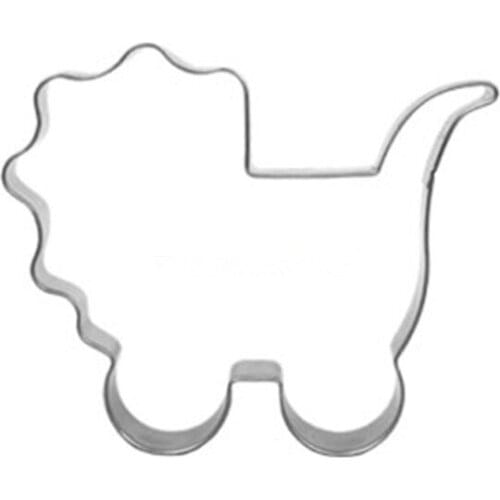 Stroller Cookie Tools Cutter Mould Biscuit Press Icing Set Stamp Mold Stainless Steel Cutter Kitchen Supplies Wholesale Store