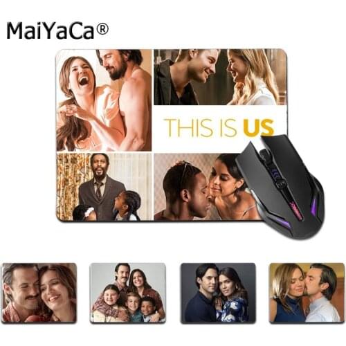 Maiyaca Top Quality American TV show this is us Anti-Slip Durable Silicone Computermats Top Selling Wholesale Gaming Pad mouse