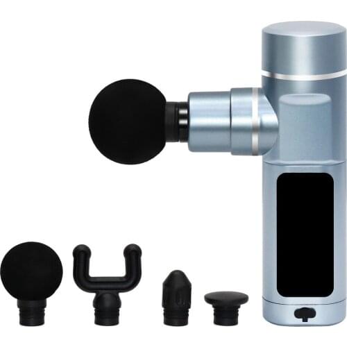 Massage Gun Mini Pocket Massager Deep Muscle Vibration Relief Pain Relax Fitness Therapy for Body Massage Relaxation