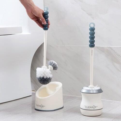 Multifunction Toilet Brush and Holder Quick Drain Efficient Decontamination Cleaning Brush Household Bathroom Accessories
