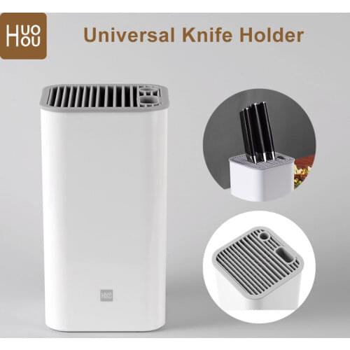 For xiaomi Mijia Huohou Kitchen Knife Stand Tool Holder Multifunctional Tool Holder Knife Block Cooktops Tube Shelf Chromorphous