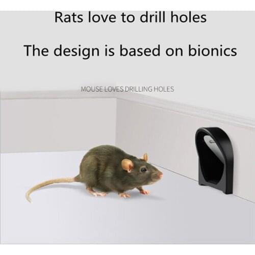 Reusable Smart Mouse Trap Humane Clear Plastic No Kill Rodents Catcher Mice Piege Rat Live Trap for Indoor Outdoor Pest Control