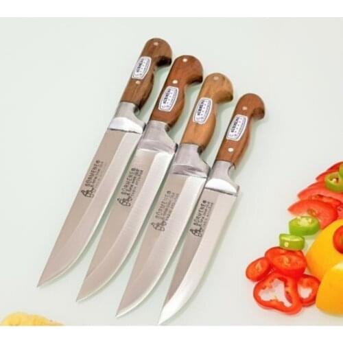 4 pcs Ring Cold Seal Handmade Knife Set