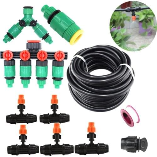 5/10/15/20m Yellow Misting Sprinkler Adjustable Nozzle For Garden Flower Watering Potted Plant Water Tools