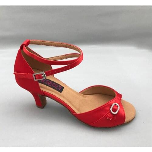 New Fashional comfortable latin dance shoes ballroom salsa dance shoes tango shoes for women two tone colour 6235R