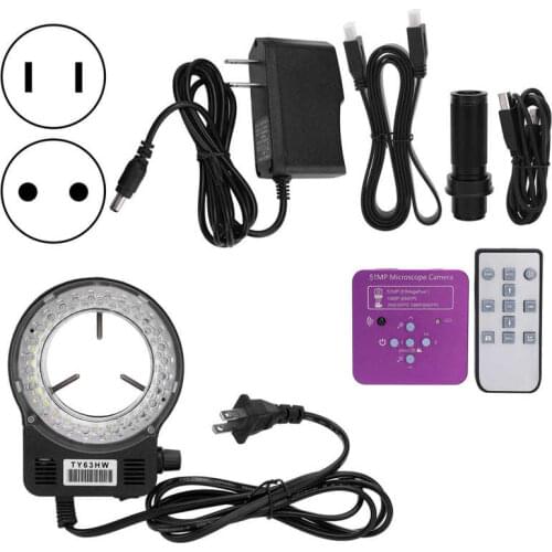 Industrial Camera Digital Electronic Microscope 51MP HDMI 120X C-Mount Lens AC 100-240V