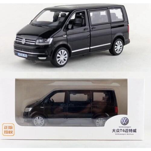 Shenghui Alloy Toy 1:32 Maite Wei T6 Business MPV Van Warrior Sound and Light Six Door Colorful Box