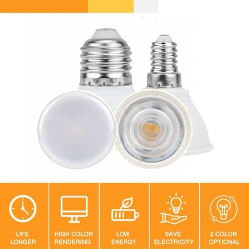 Light Bulb LED Bulb E27 Plastic-clad Aluminum Lamp Cup High-brightness Energy-saving Tubes 5W/7W 6/12LED Light 220V