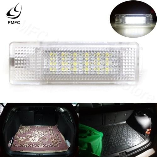 PMFC LED Trunk Boot Luggage Compartment Light 12V for VW Caddy Eos Golf Jetta Passat CC Scirocco Sharan Tiguan Touran Touareg T5